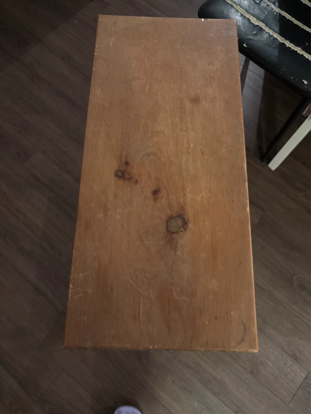 Wooden accent table - photo 5