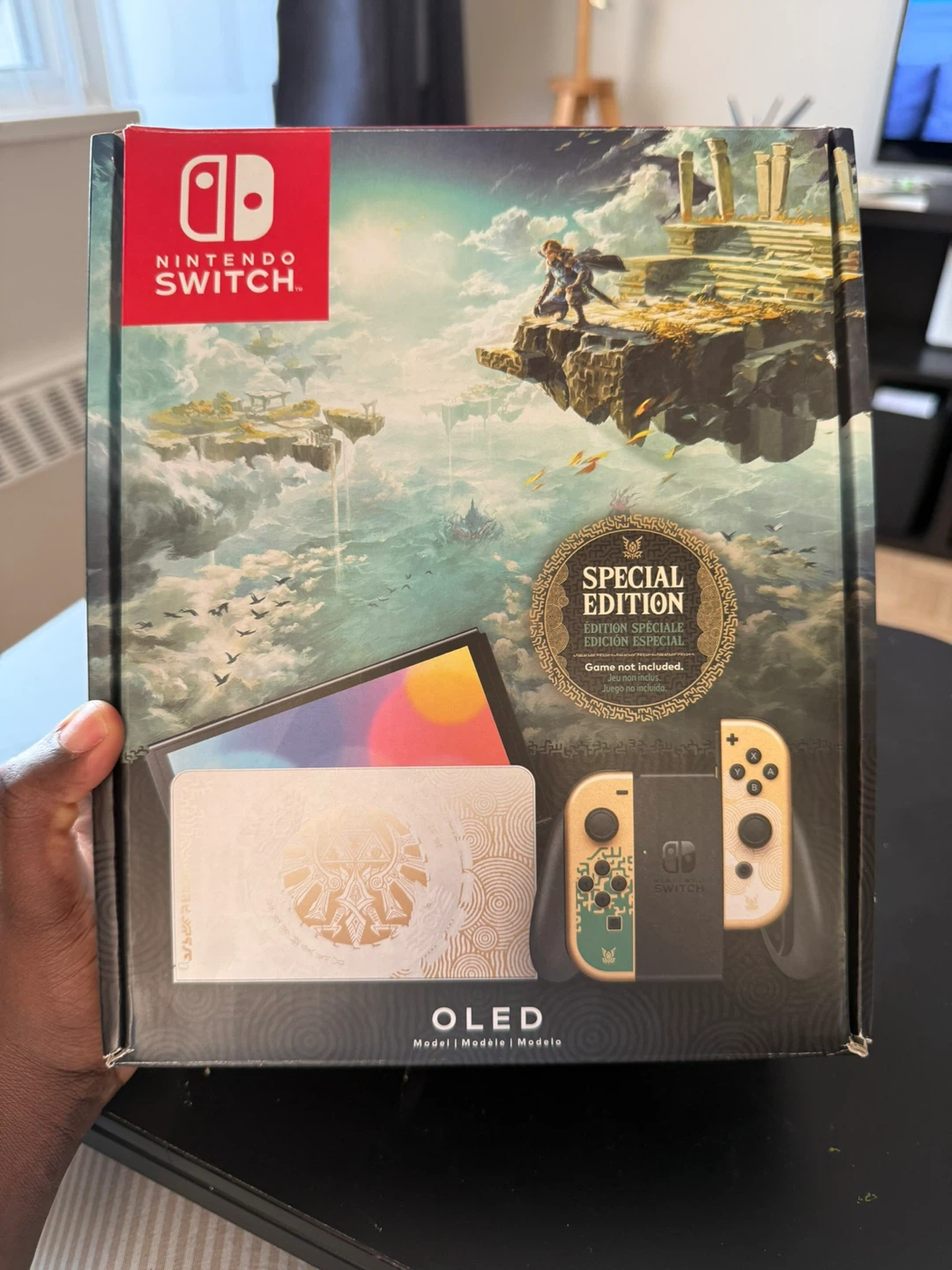 Nintendo Switch OLED The Legend of Zelda Edition