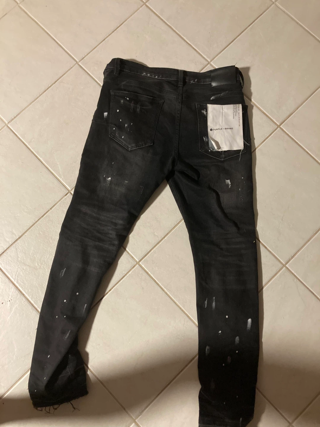 Purple Brand Black Distressed Jeans - photo 2