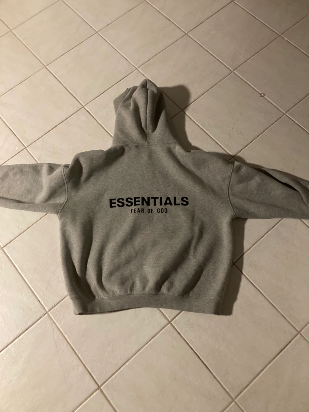 Fear of God Essentials Hoodie Grey - photo 2