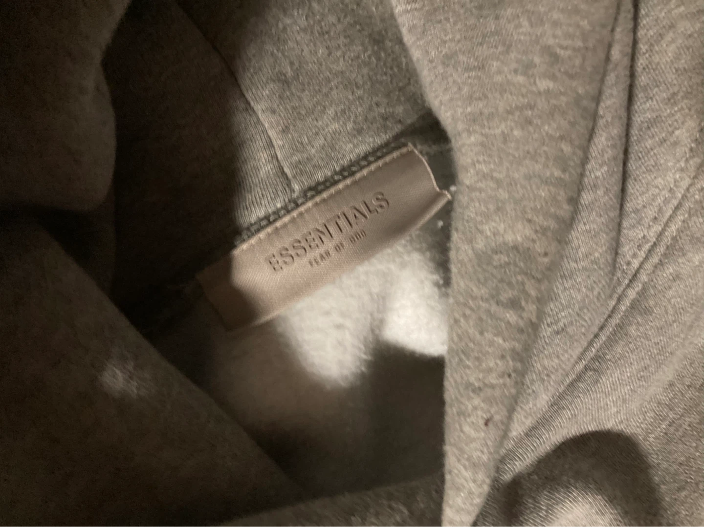 Fear of God Essentials Hoodie Grey - photo 3