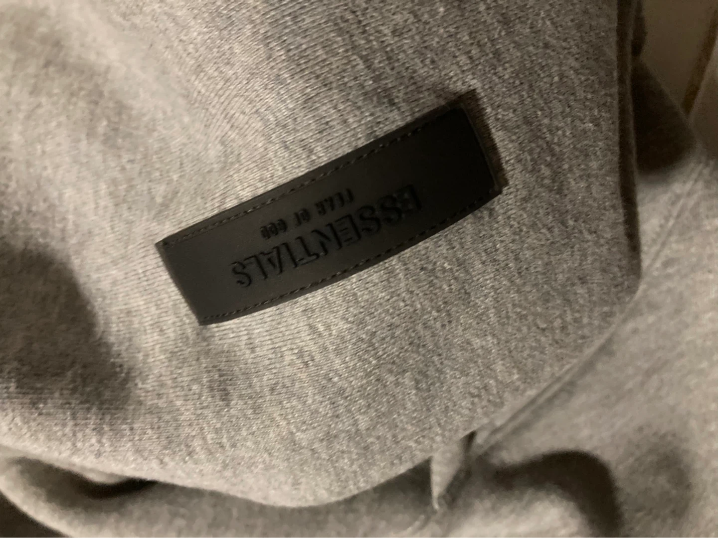Fear of God Essentials Hoodie Grey - photo 4