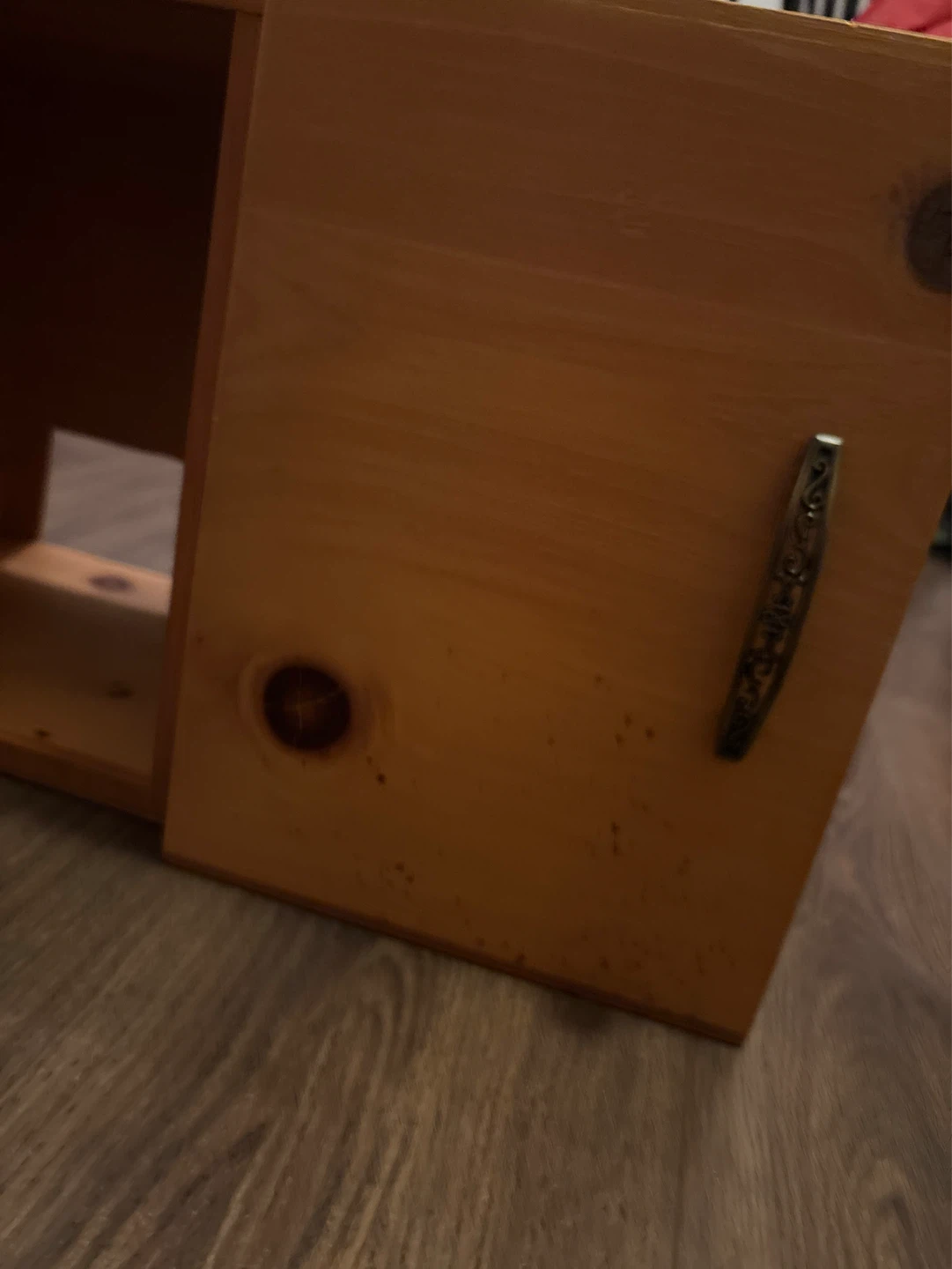Wooden Storage Cube with Doors - photo 2