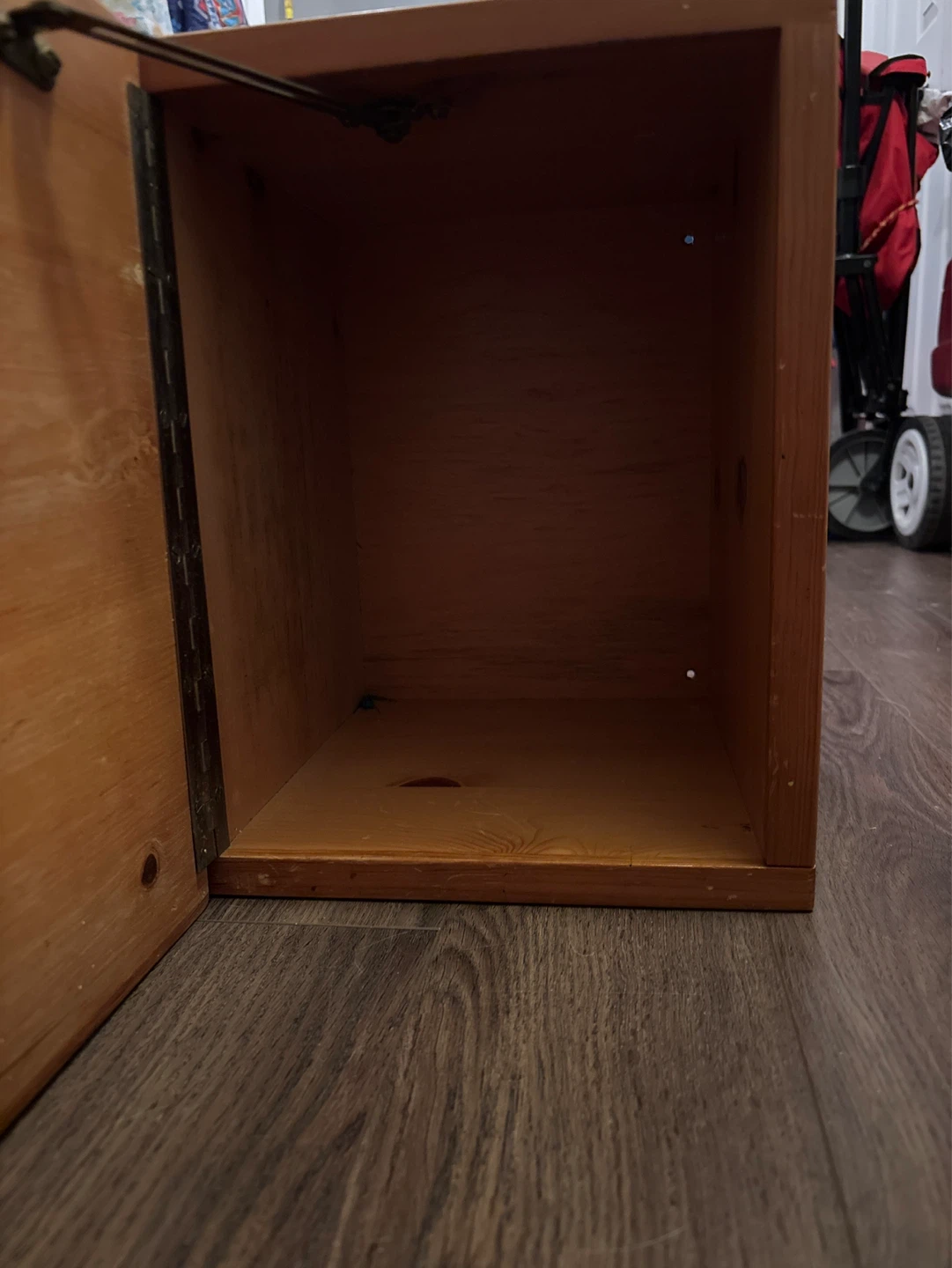 Wooden Storage Cube with Doors - photo 3