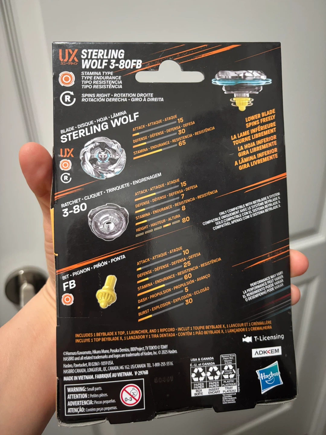 Beyblade X Arc Wizard R and Sterling Wolf - photo 4