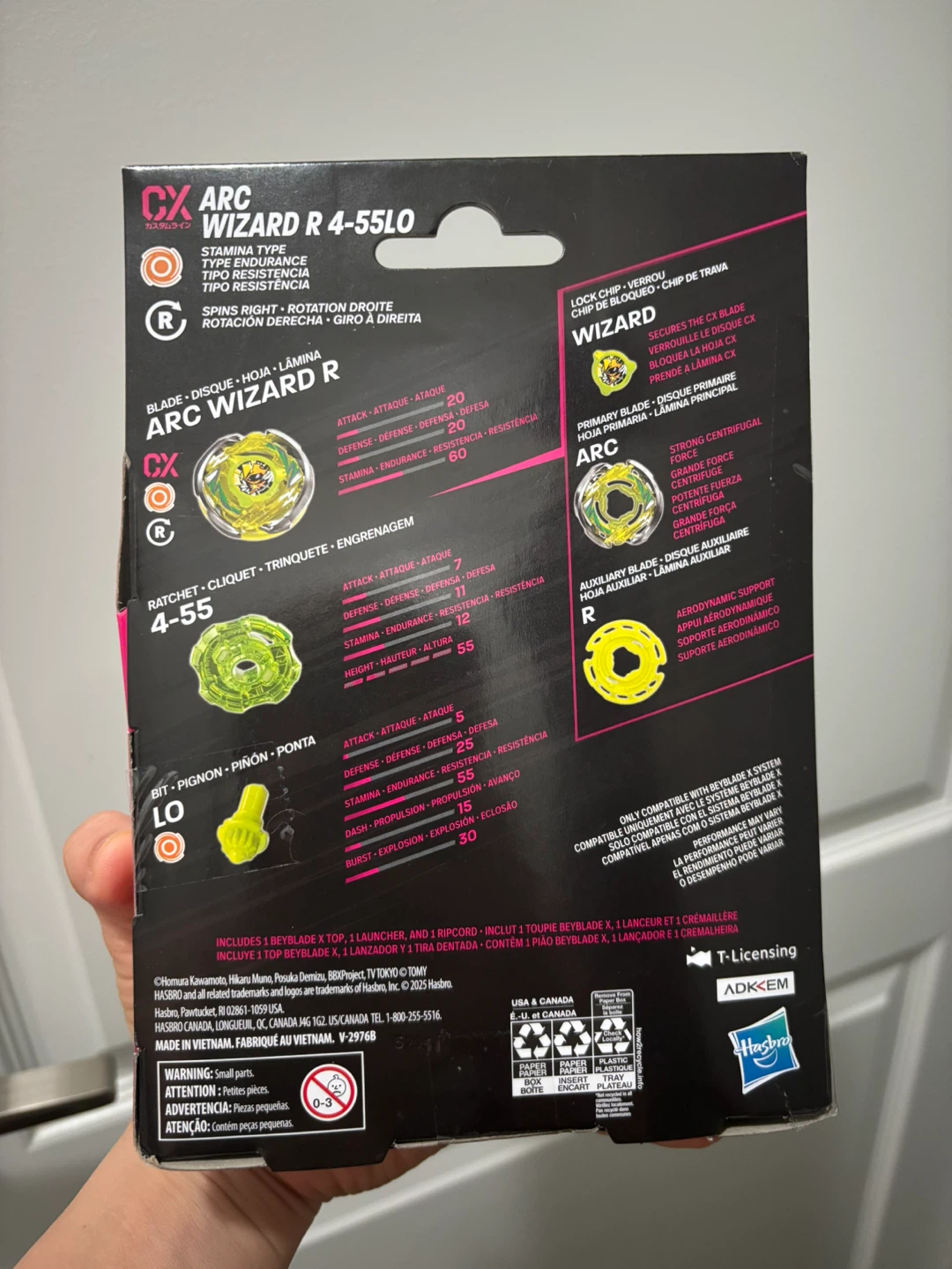 Beyblade X Arc Wizard R and Sterling Wolf - photo 2