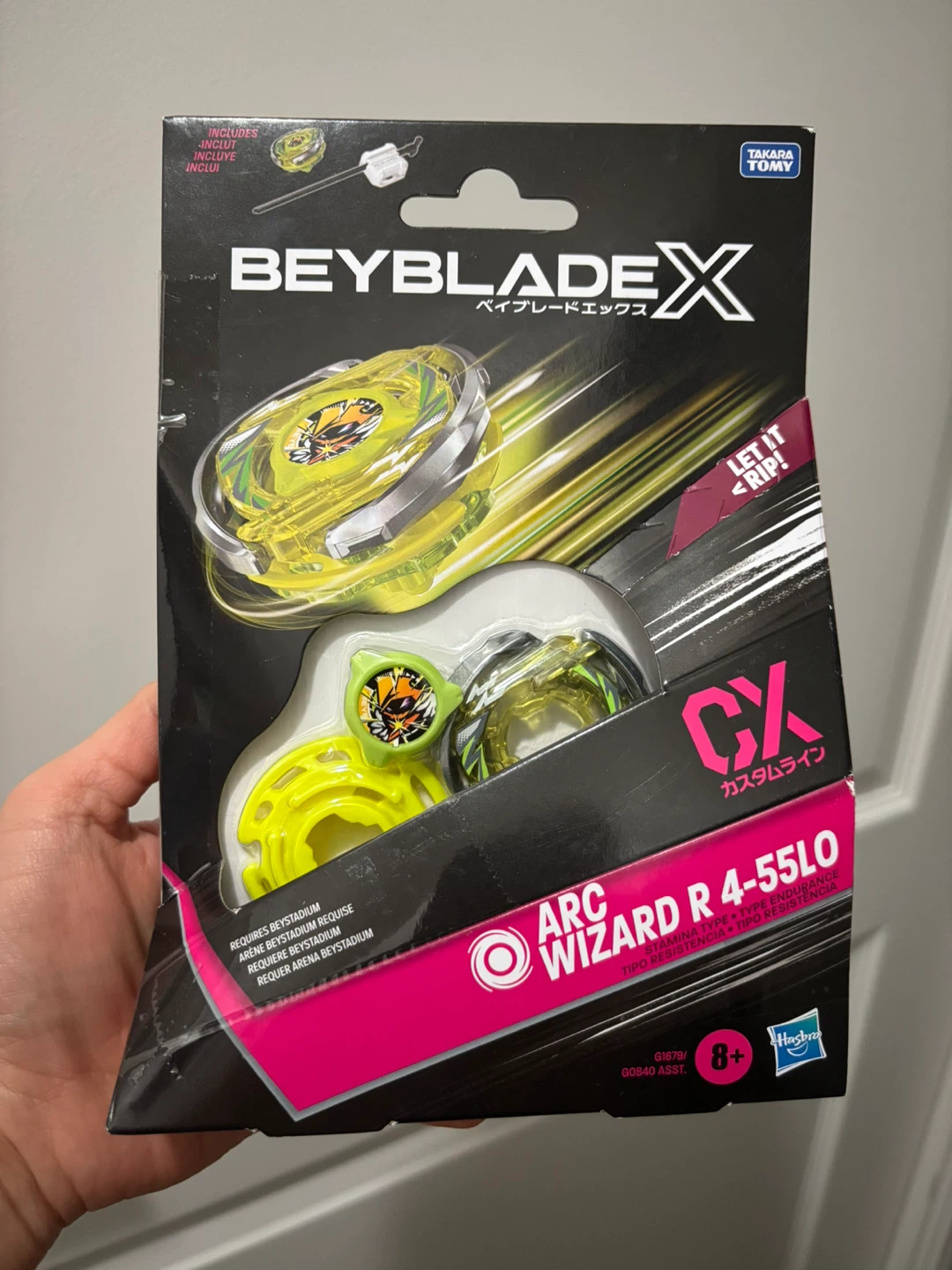 Beyblade X Arc Wizard R and Sterling Wolf