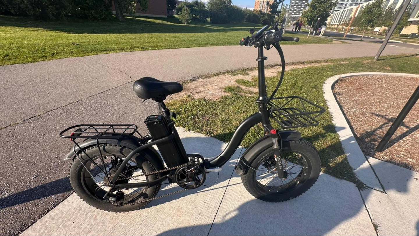 POWERFUL FAT TIRE E-BIKE - BUILT TO CONQUER! - 175!