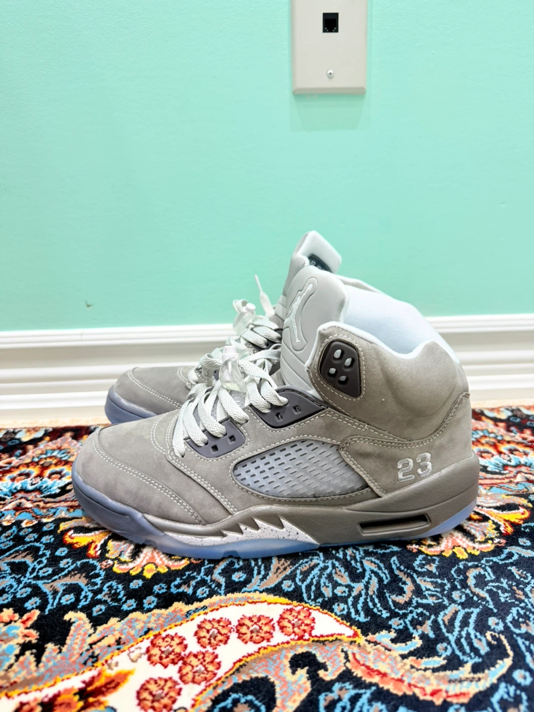 Air Jordan 5 Retro SE 'Wolf Grey' Size 9