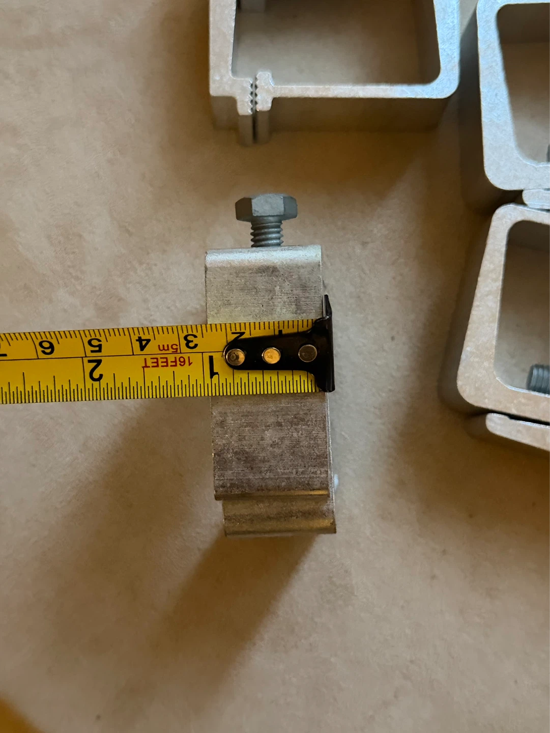 Set of 6 Aluminum C-Clamps - photo 2