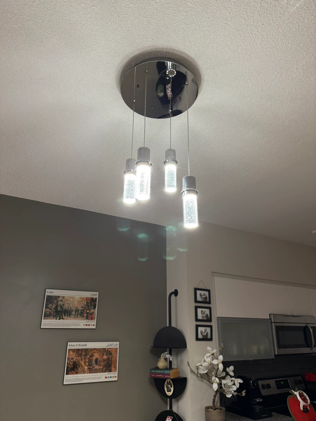 Modern 4-Light Pendant Chandelier - photo 2