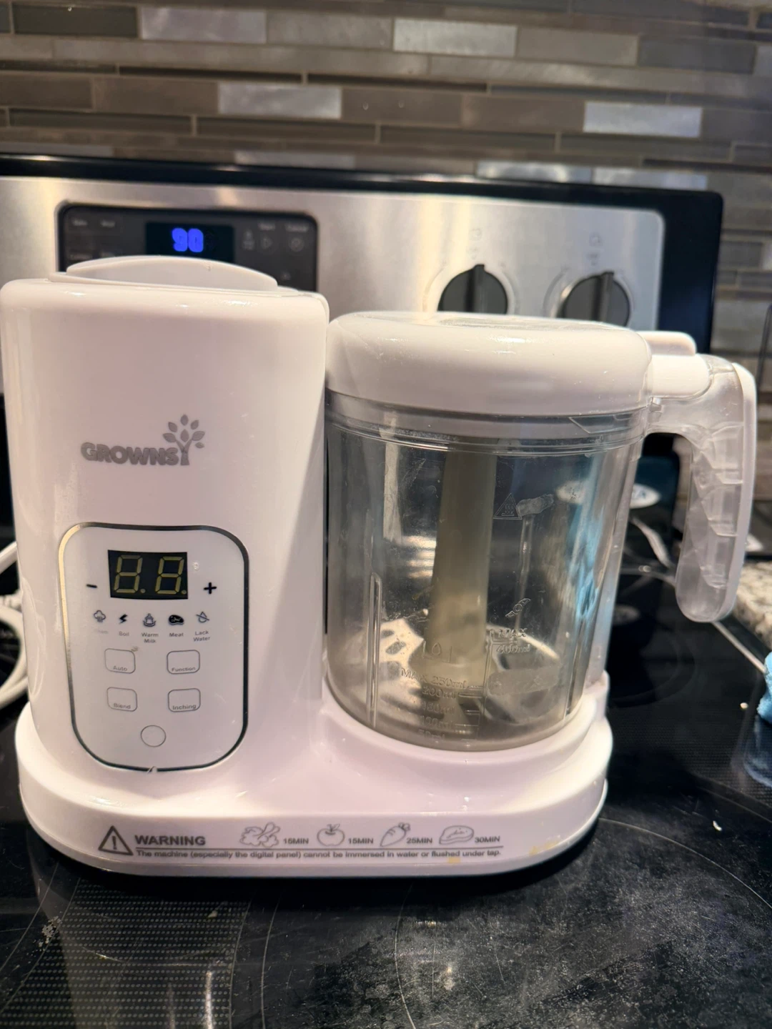 Grownsi Baby Food Maker Steamer and Blender