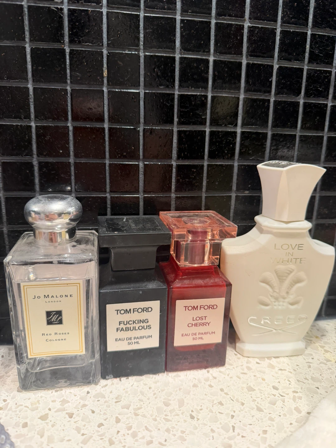 Jo Malone Red Roses Cologne, Tom Ford, Creed