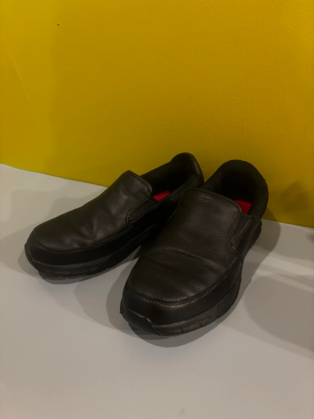 Skechers Black Slip-On Shoes.7.5 sz