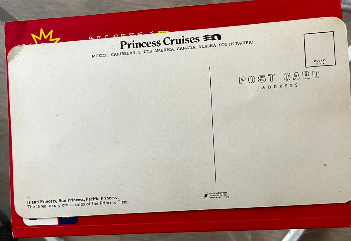 Princess Cruises Vintage Postcard - photo 5