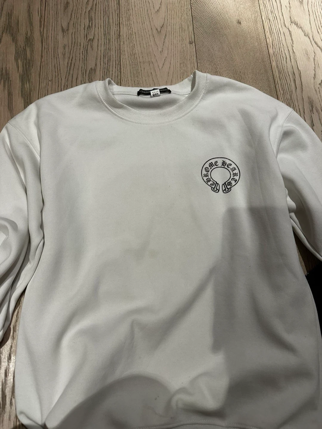 Chrome Hearts White Crewneck Sweatshirt
