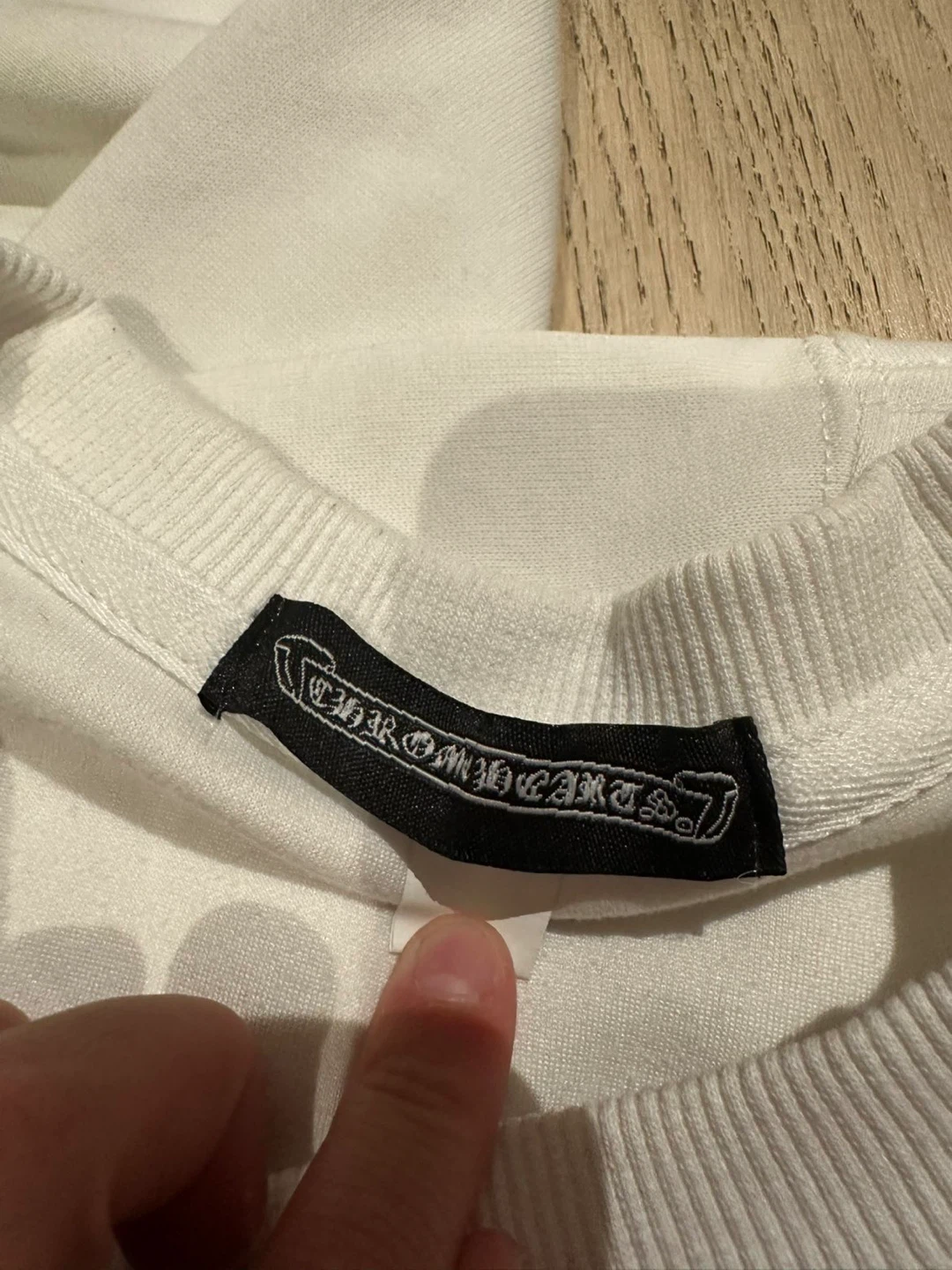 Chrome Hearts White Crewneck Sweatshirt - photo 3