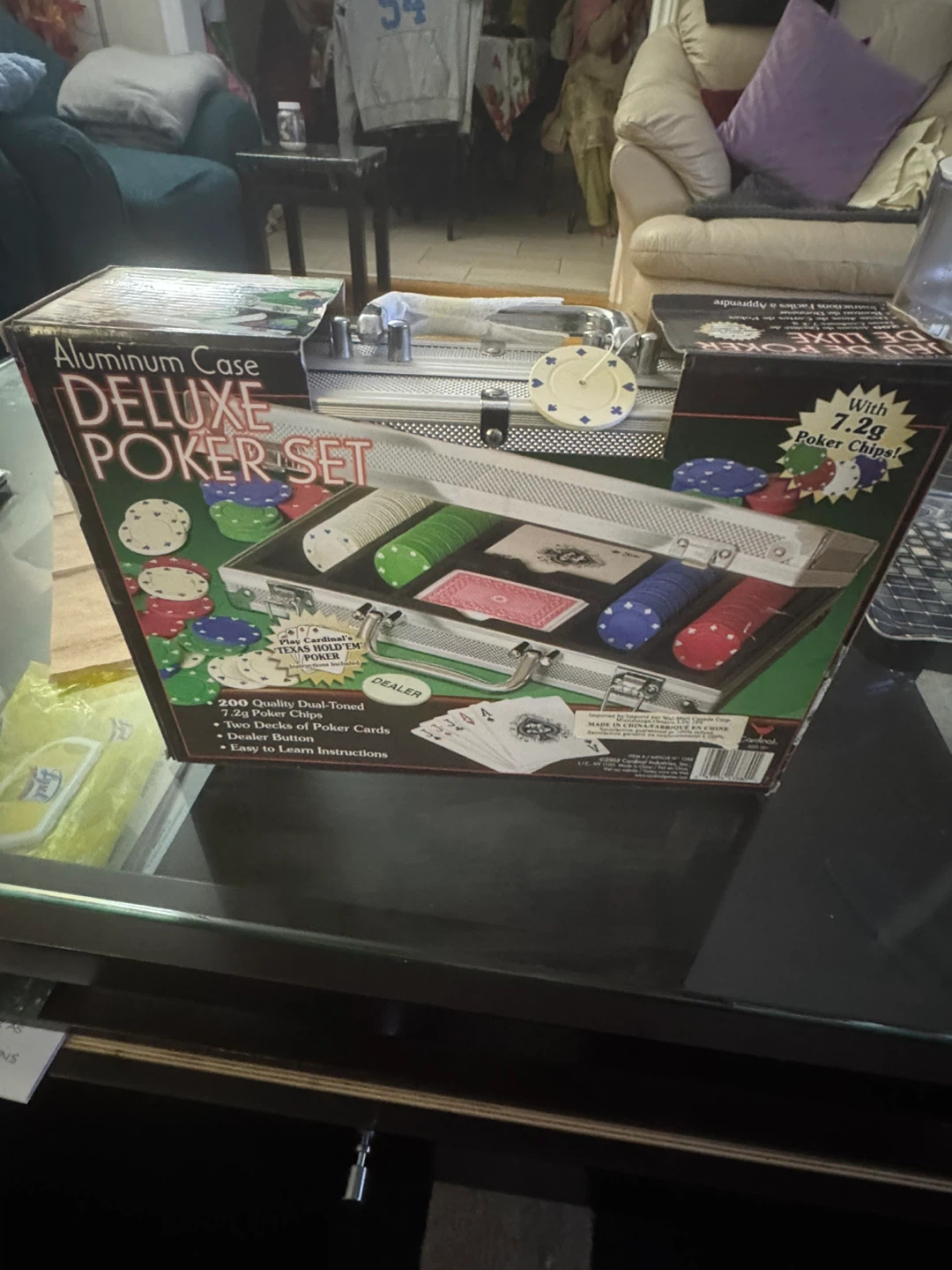 Deluxe Poker Set with Aluminum Case