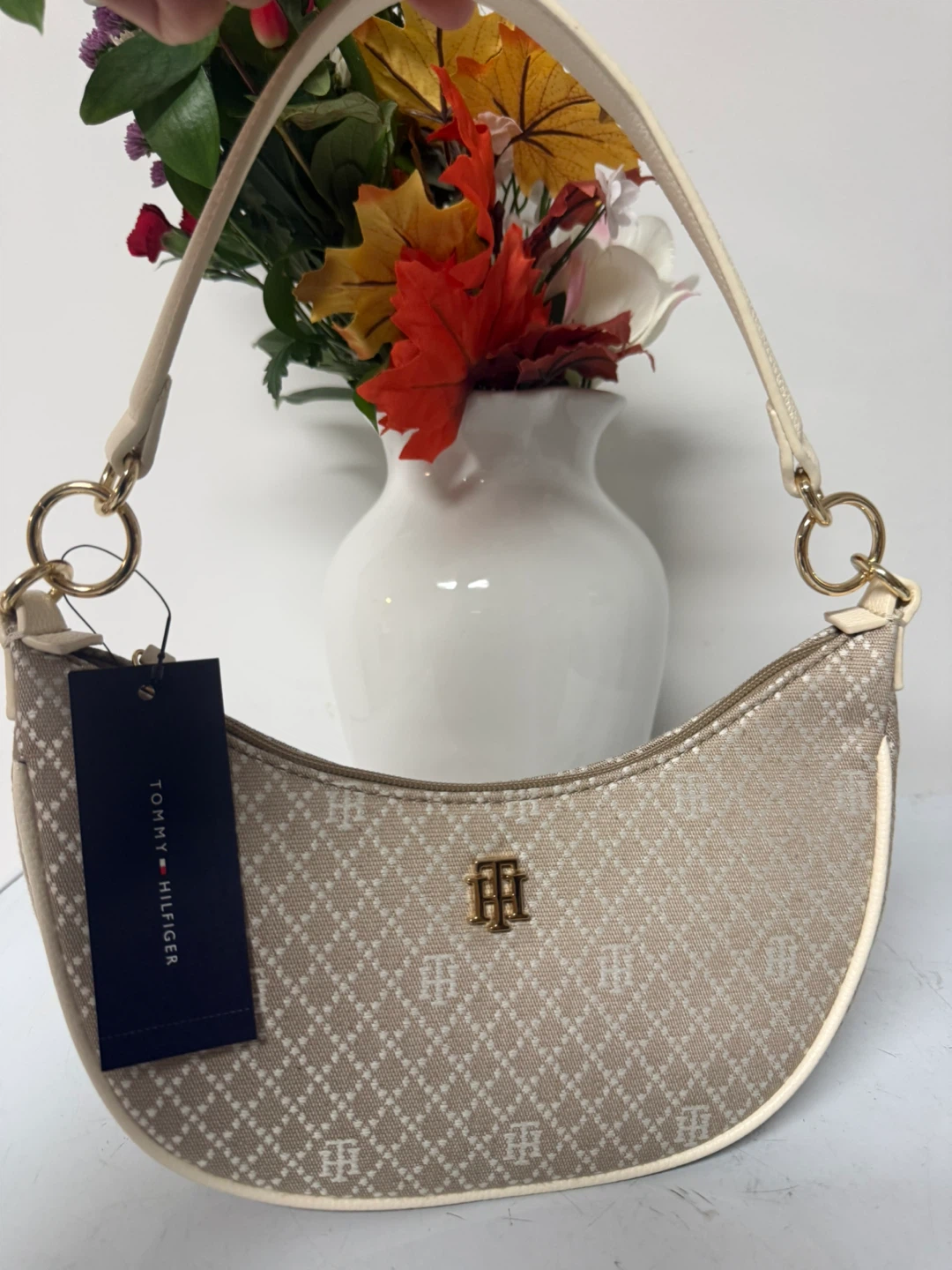 Tommy Hilfiger Monogram Shoulder Bag