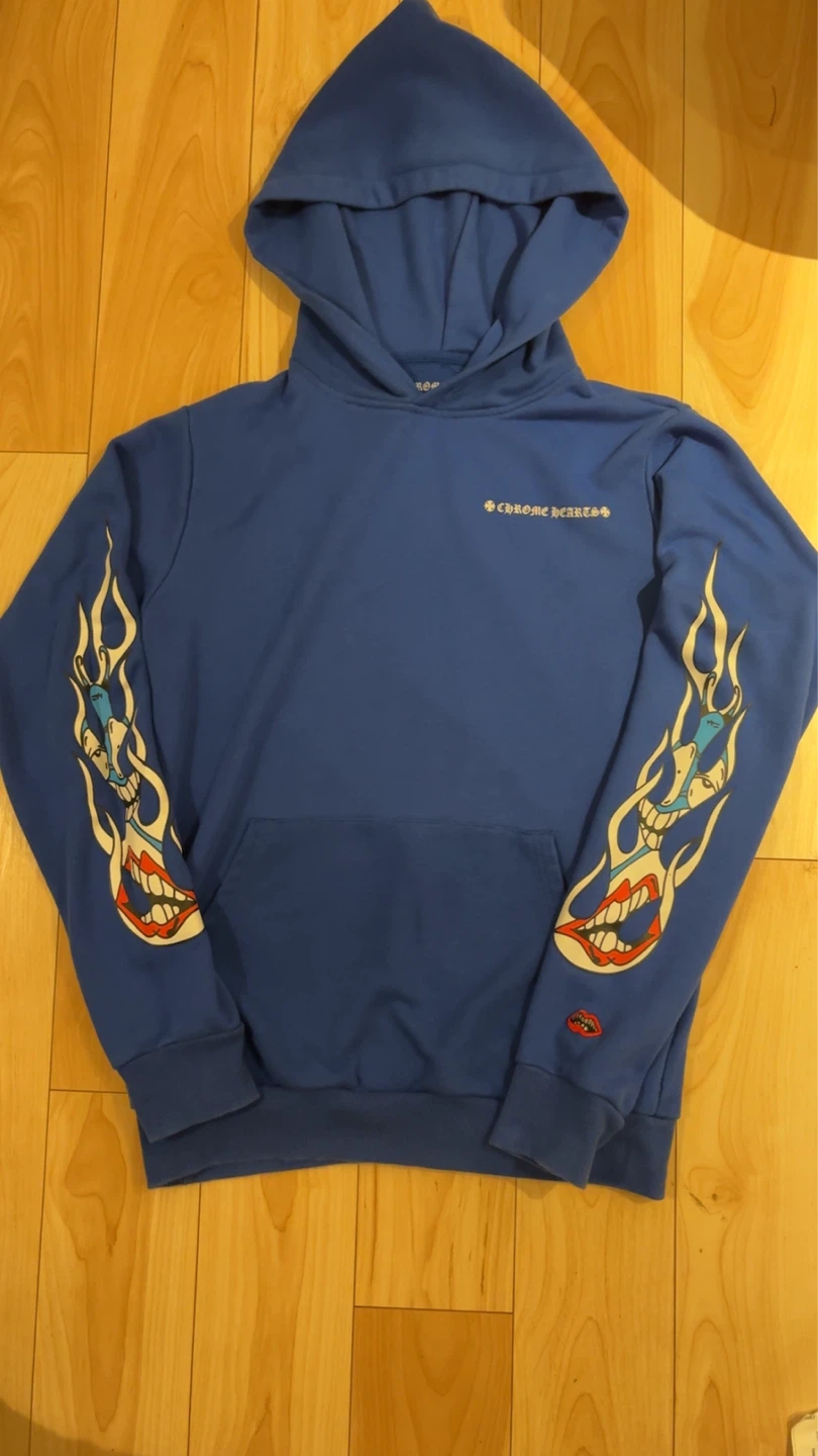 Chrome Hearts Blue Matty Boy Hoodie
