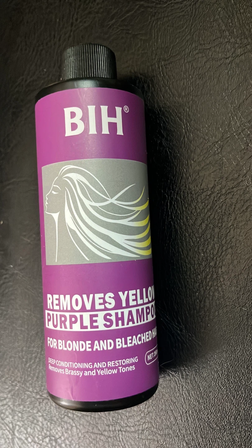 BIH Purple Shampoo for Blonde and Bleached Hair - 280ml - photo 3