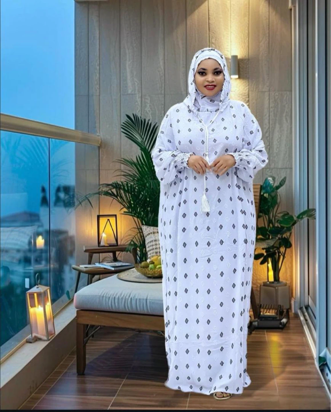 Modest Abaya Dress with Hijab - photo 4
