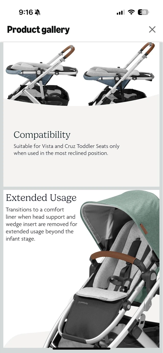 Uppa Baby Infant Snug seat - photo 5