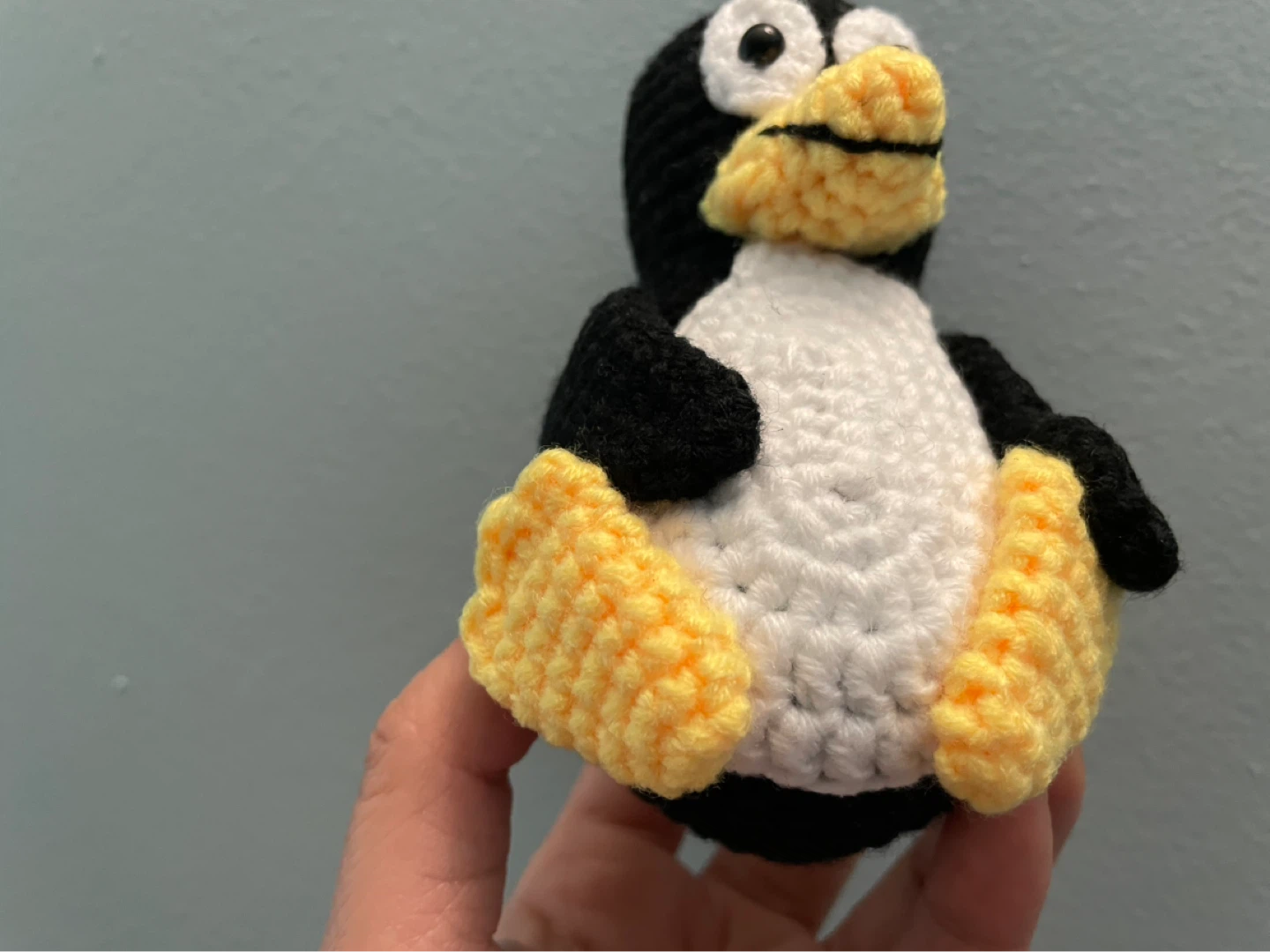 Crocheted Linux Penguin - photo 4