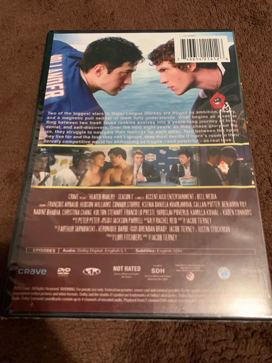 Sealed Heated Rivalry DVD Season 1 Audio English - photo 3