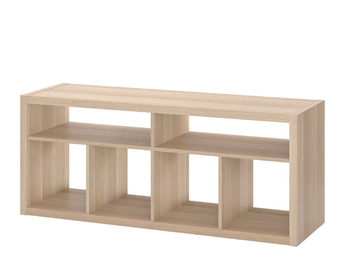 KALLAX TV Bench - White Stained Oak Effect - photo 2