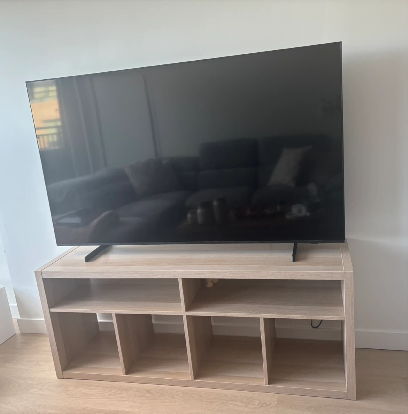 KALLAX TV Bench - White Stained Oak Effect - photo 3