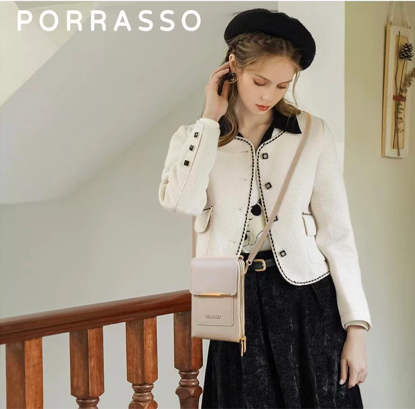 Touch Screen Cell Phone Bag - PU Leather - photo 2