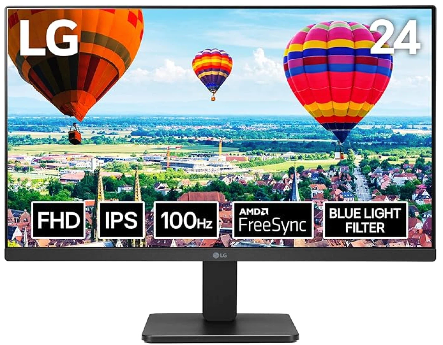 LG 24" FHD IPS Monitor - 100Hz Refresh Rate