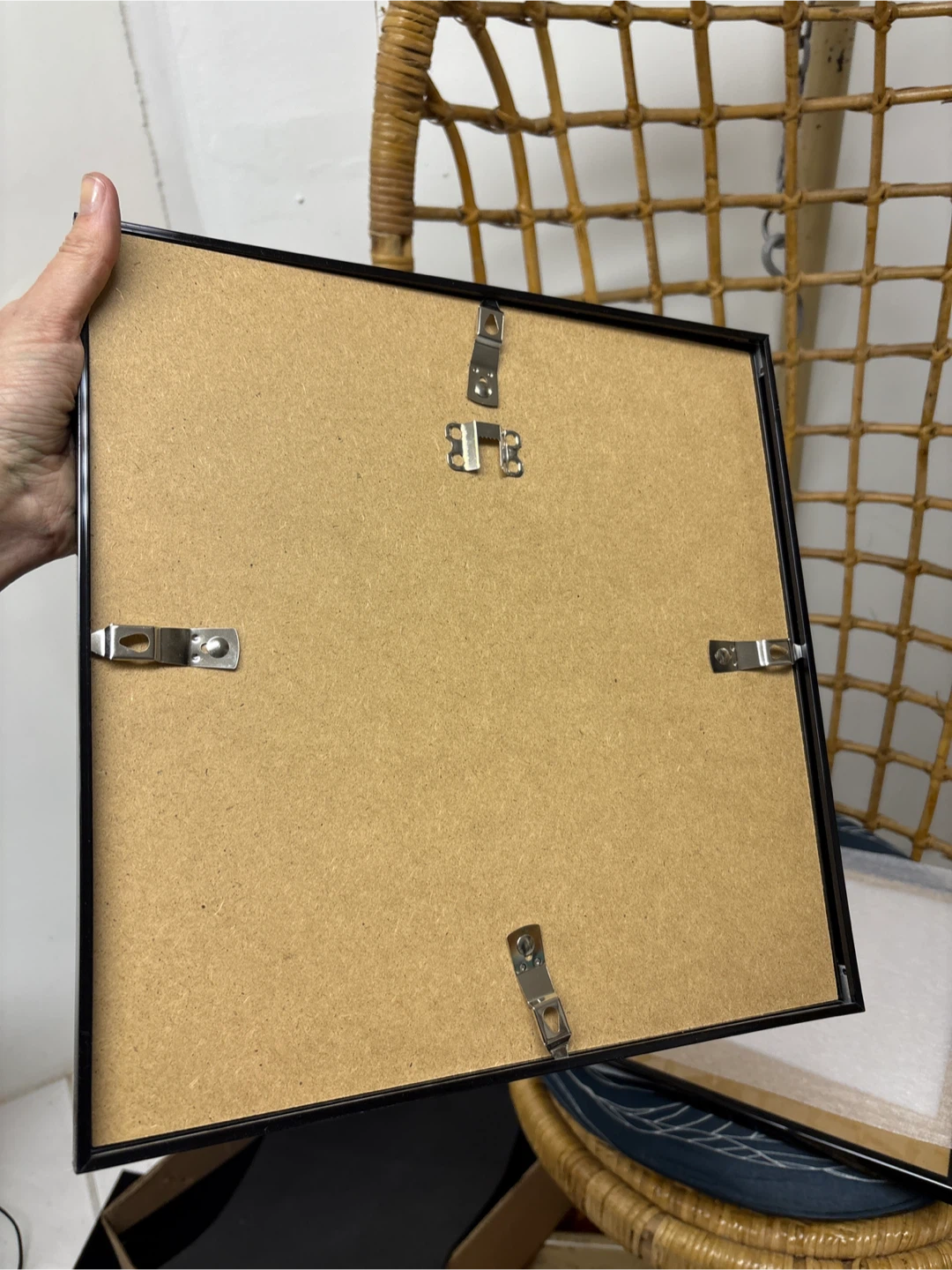 Pair of 12X12” wall hanging picture frames - photo 2