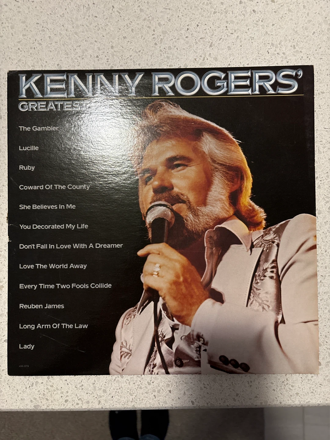 Kenny Rogers' Greatest Hits Vinyl Record