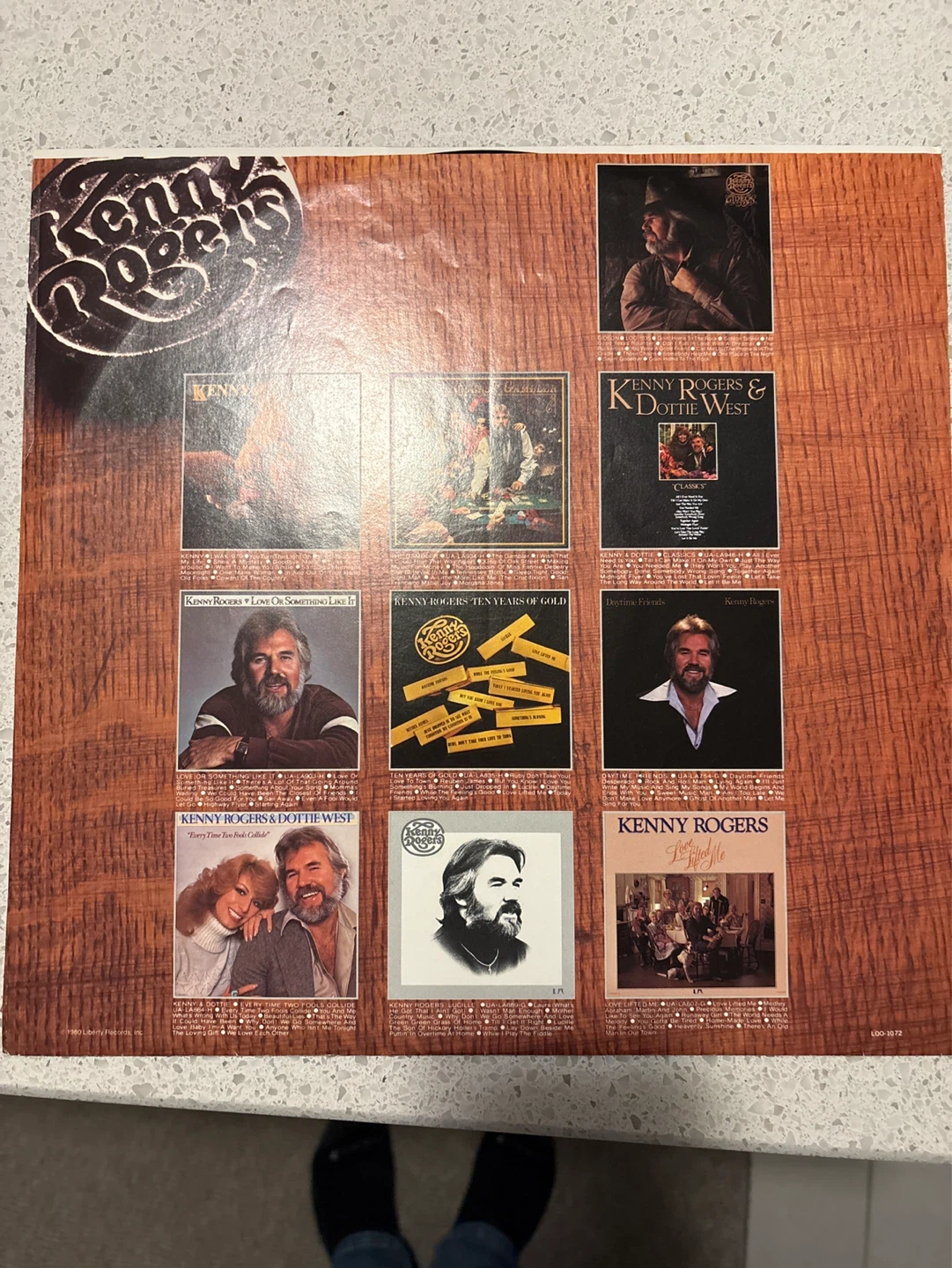 Kenny Rogers' Greatest Hits Vinyl Record - photo 4