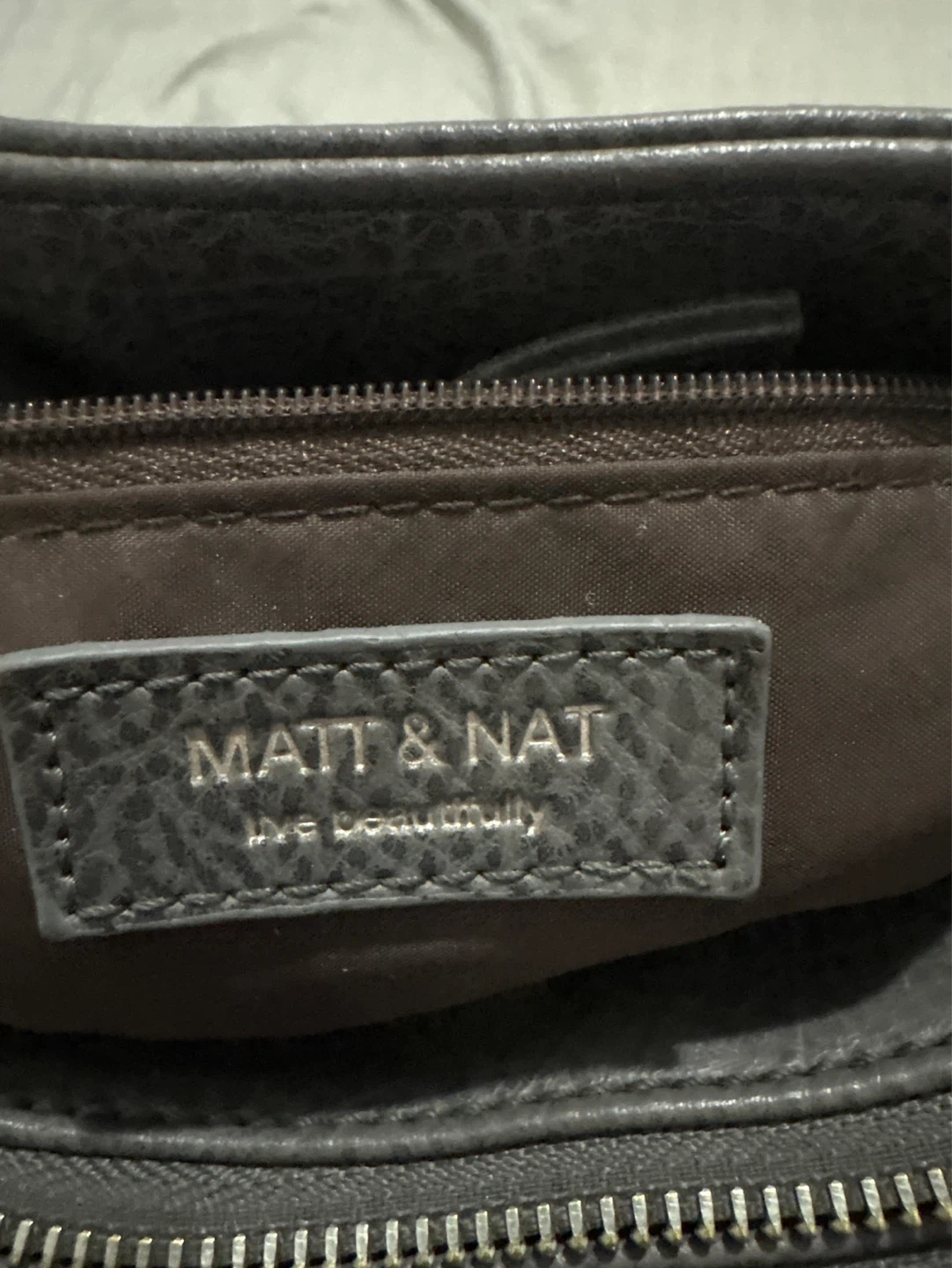Matt & Nat Crossbody Bag - Grey - photo 2