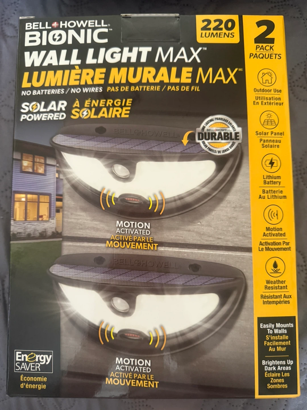 Bell + Howell Bionic Wall Light Max Duo Security Lights (2 Pack) - photo 5