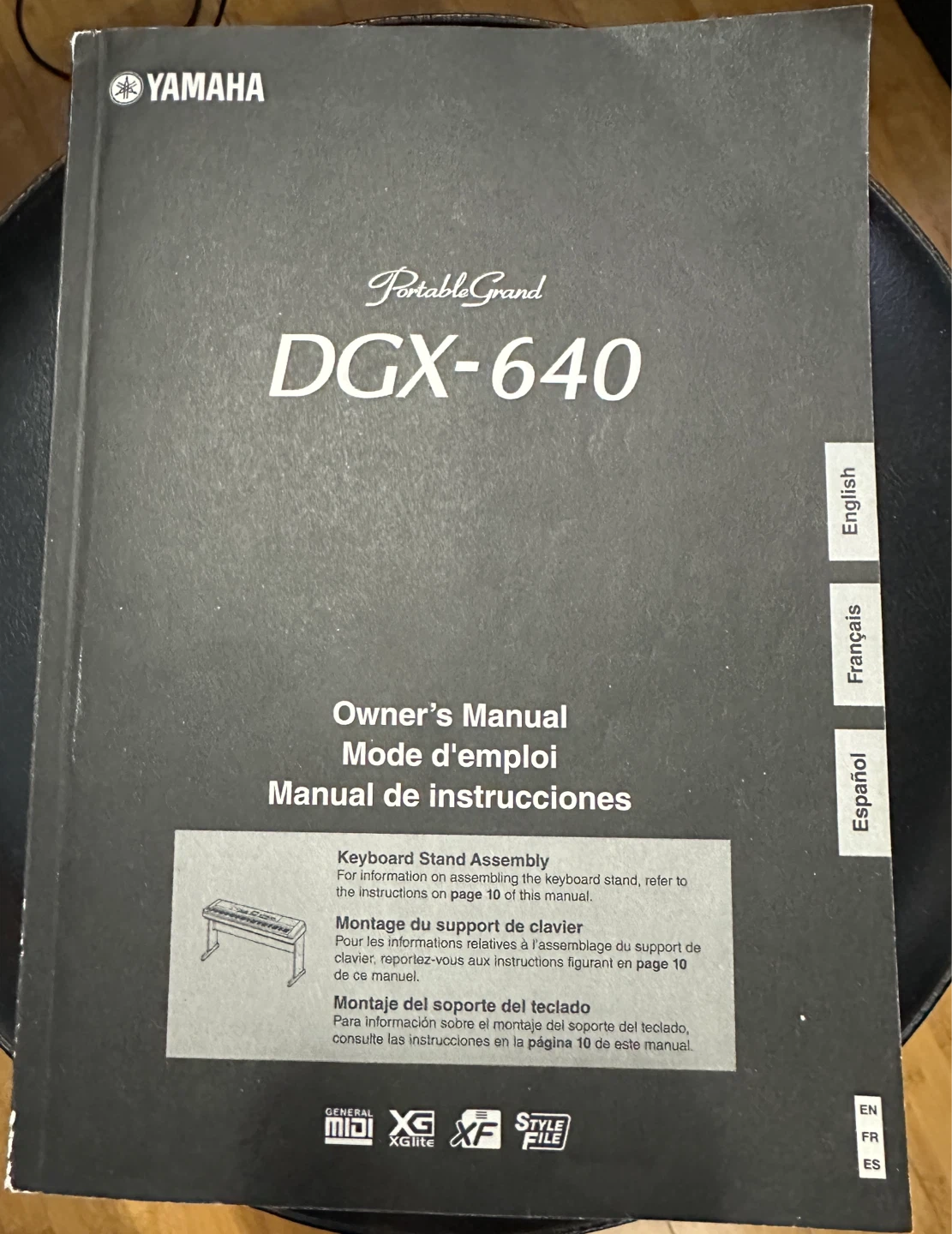 Yamaha Portable Grand DGX-640 Digital Piano - photo 5