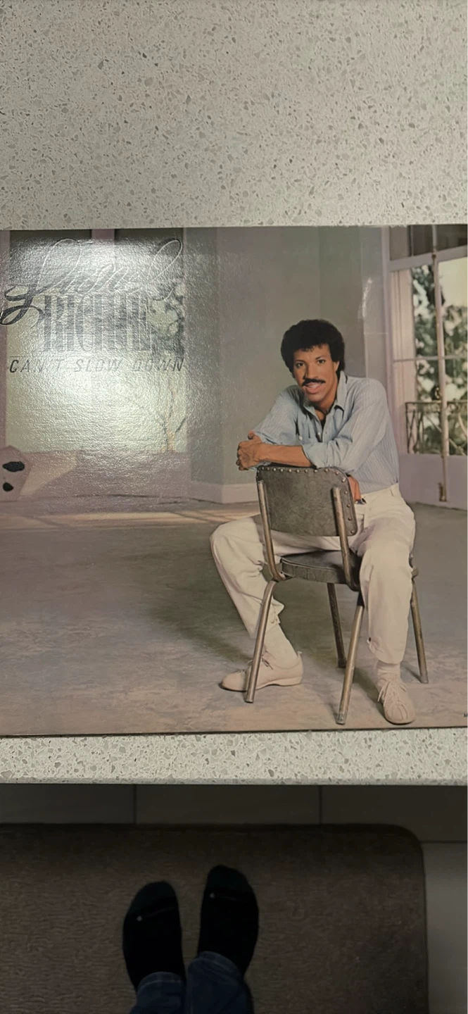 Lionel Richie Can't Slow Down Vinyl Record LP