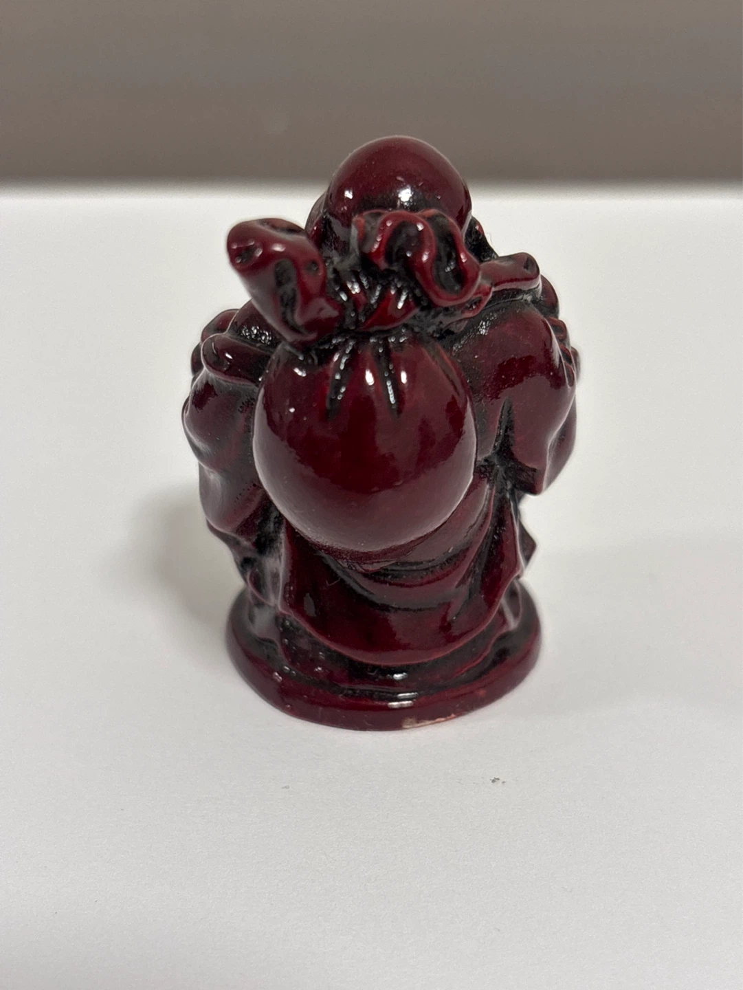 Red Laughing Buddha Figurine - photo 2