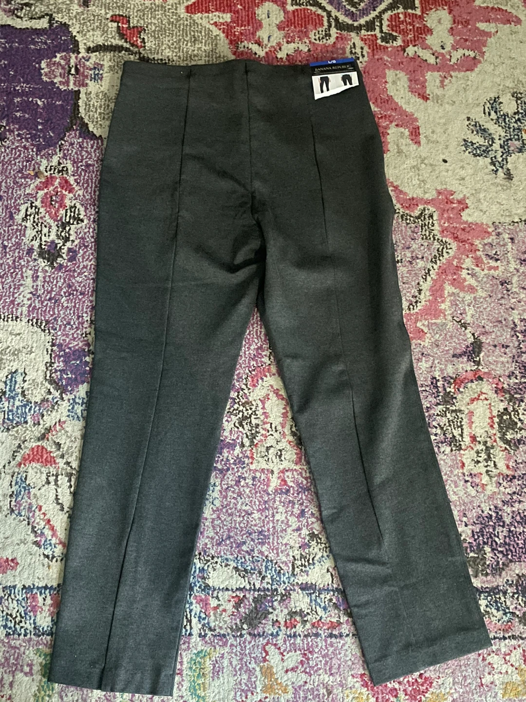Banana Republic Women's Dark Grey Pants Size L - photo 3