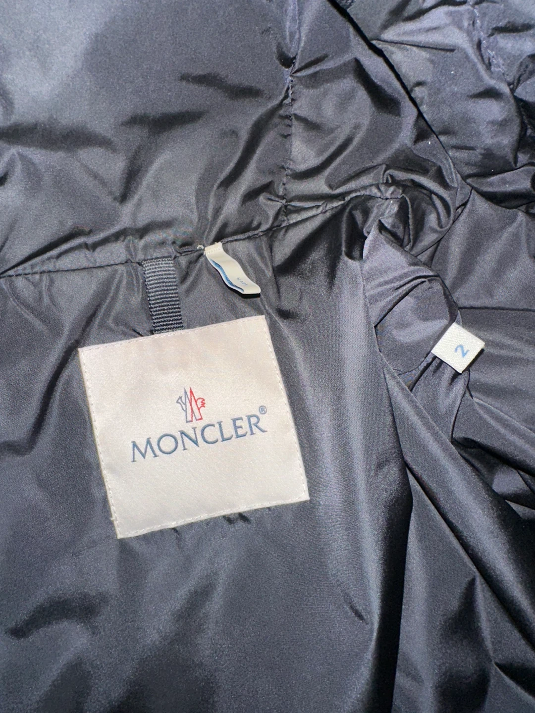 Moncler Navy windbreaker Jacket - photo 5