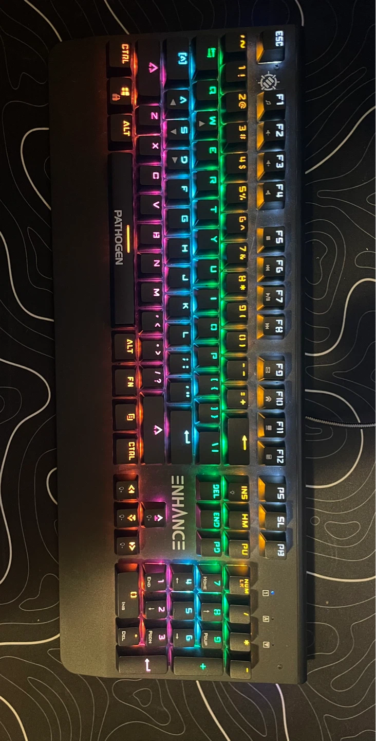 ENHANCE Pathogen Mechanical Gaming Keyboard