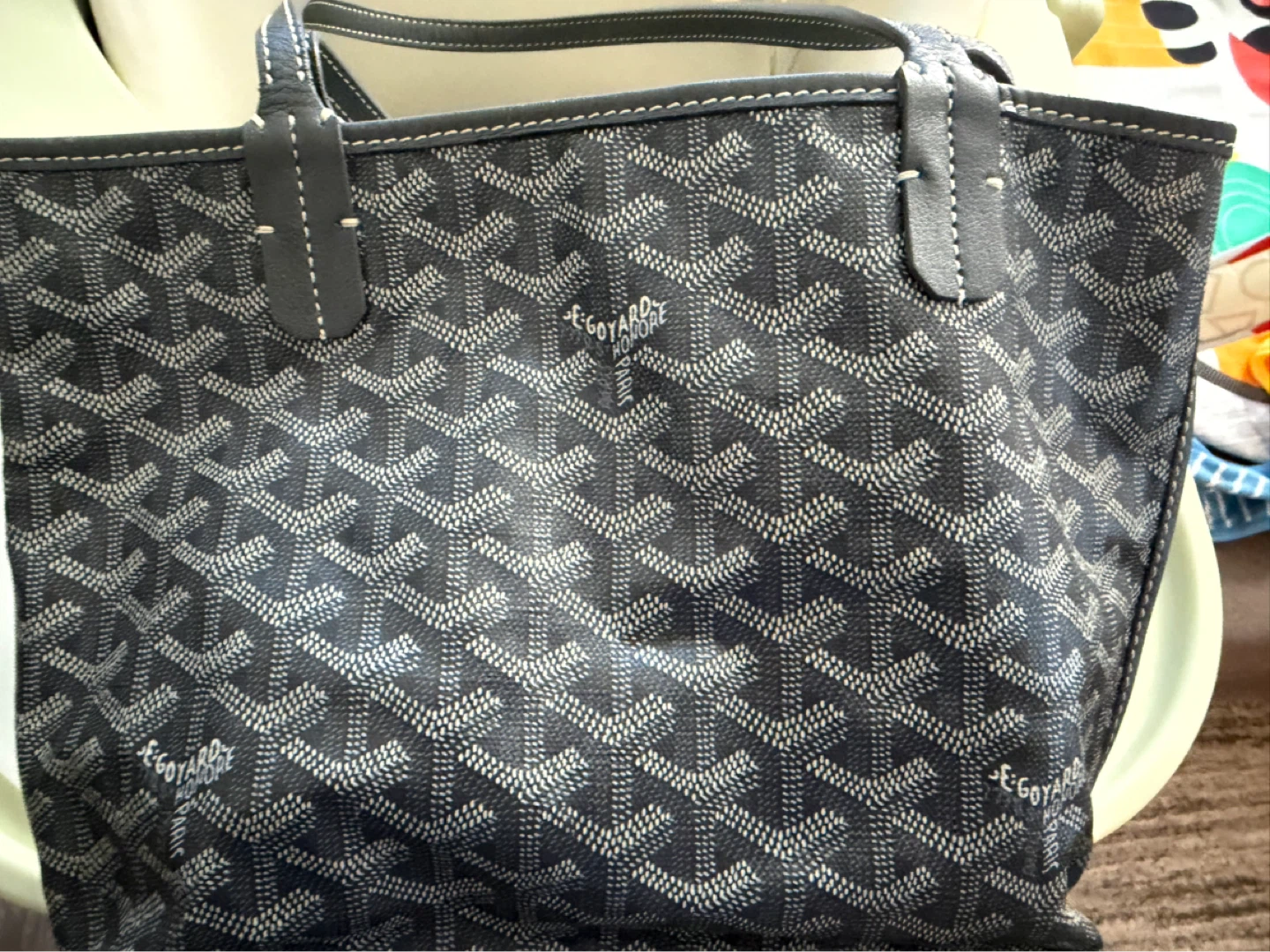 Goyard Tote Bag with Pouch - photo 4