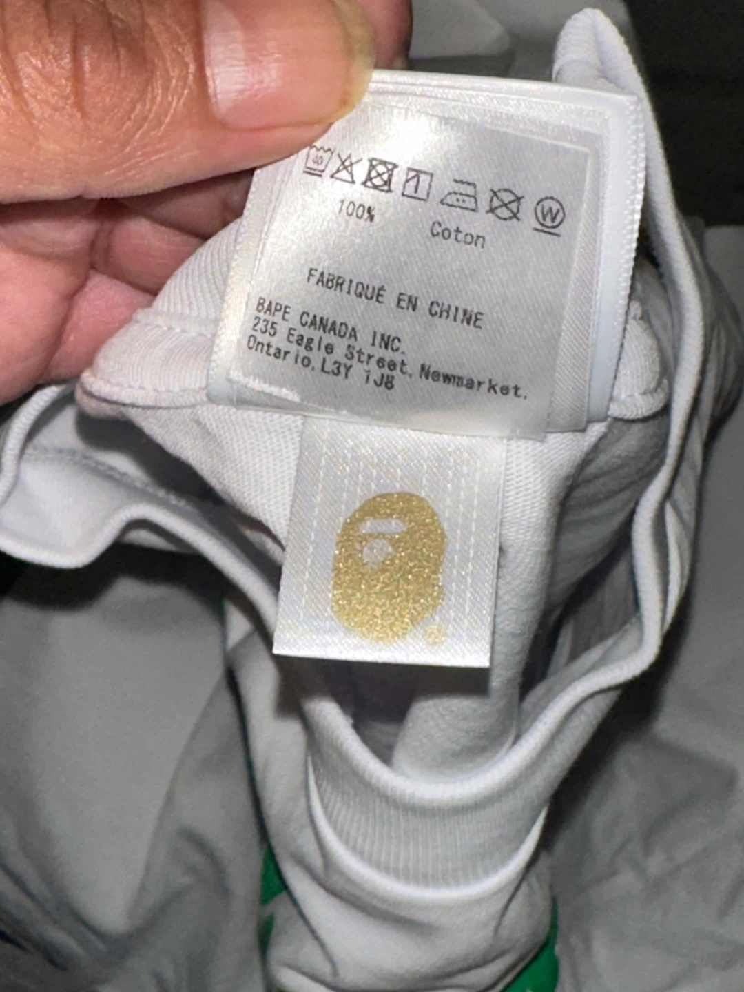 A Bathing Ape Baby Milo Vancouver T-Shirt Size L - photo 4