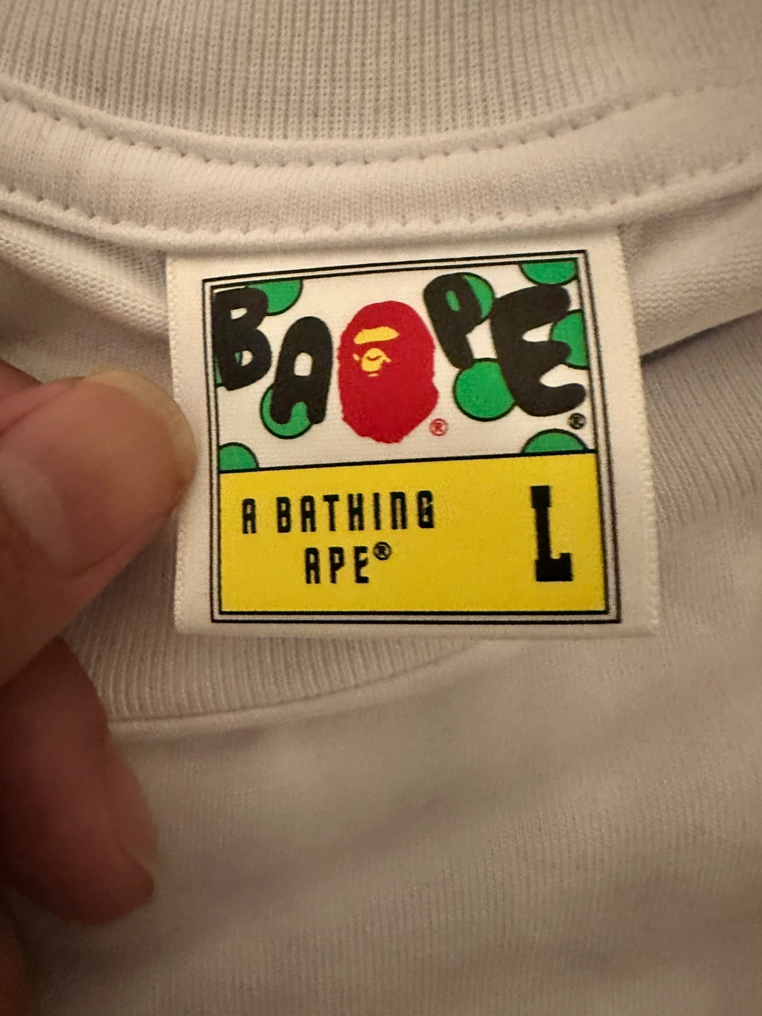 A Bathing Ape Baby Milo Vancouver T-Shirt Size L - photo 2