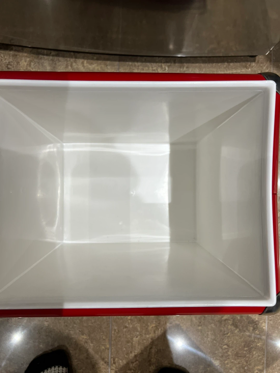 Red Metal Cooler "Cold Drinks" - photo 3