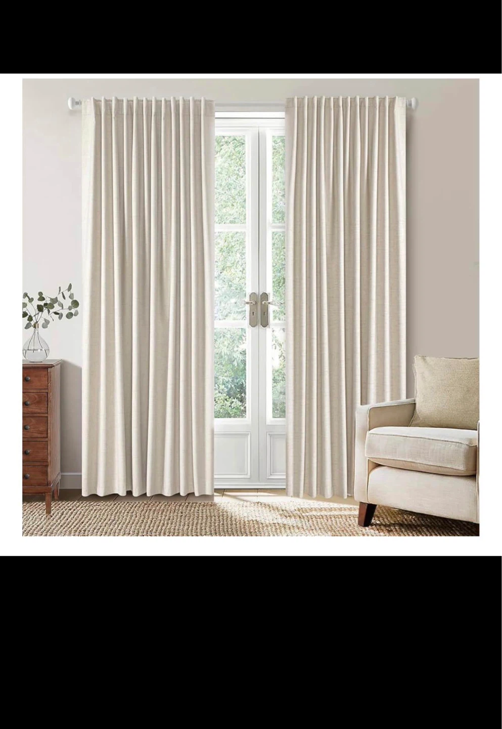 Blackout Curtains - Thermal Insulated, Noise Reduction, 2 Panels