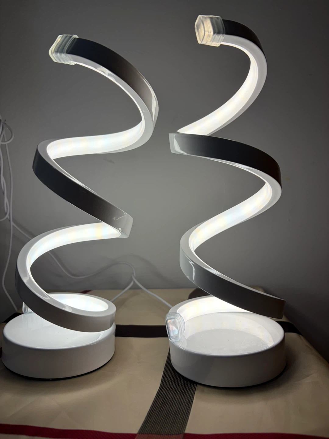 Modern Spiral LED Table Lamp - photo 5